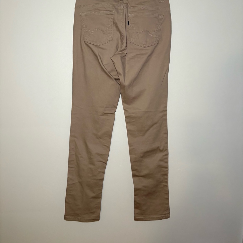 Edwin International Basic Jeans Size 27 Beige Kha… - image 8